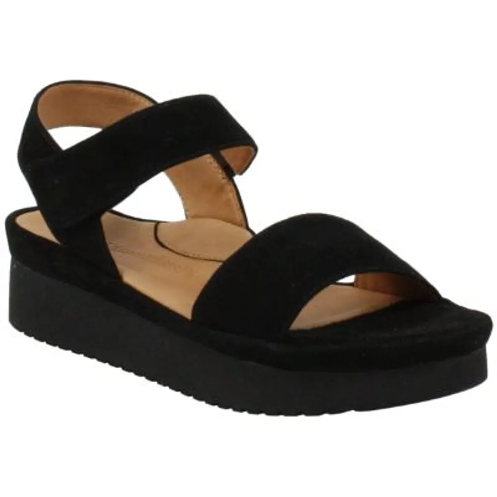 Abrilla Sandal Black Suede