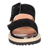 Dalbir Sandal Black Suede