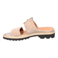 Dalbir Sandal Taupe Suede