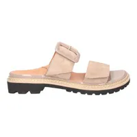 Dalbir Sandal Taupe Suede