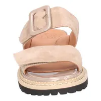 Dalbir Sandal Taupe Suede