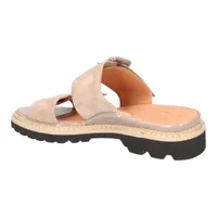 Dalbir Sandal Taupe Suede