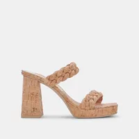 Ashby Heel Natural Cork