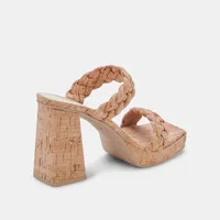 Ashby Heel Natural Cork