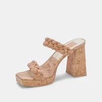 Ashby Heel Natural Cork