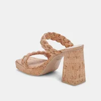 Ashby Heel Natural Cork