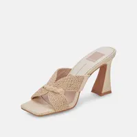 Nitro Heels Light Natural Raffia