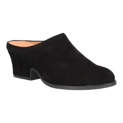 Jiya Mule Black Suede