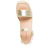 Mallorca Platform Wedge Champagne