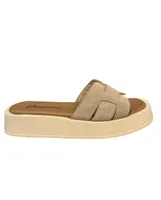 6603 Slide Tortora Suede