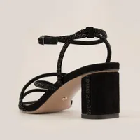 Viena Block Heel Black