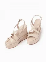 Eider Wedge Ivory