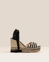 Berlioz Espadrille Wedge Crudo Black