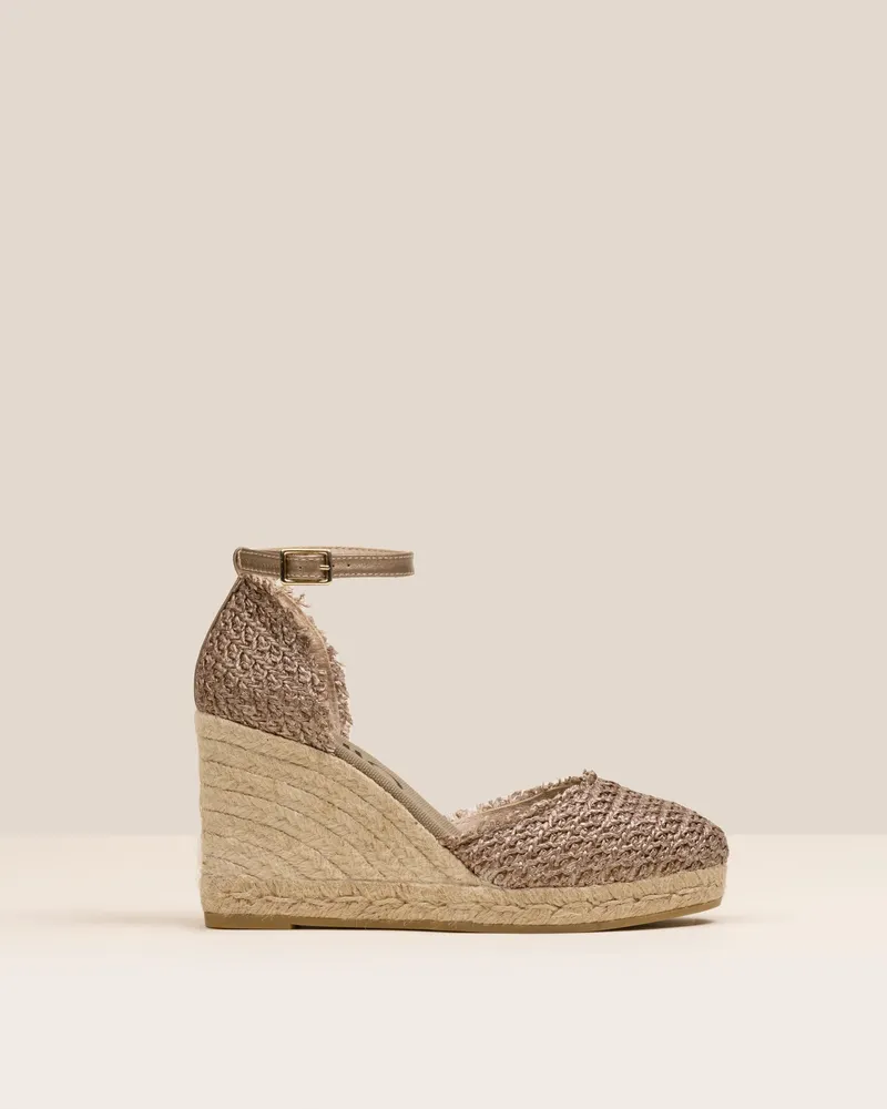 Cile Espadrille Wedge Bronzo