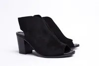 Genesis Bootie Nero Crosta