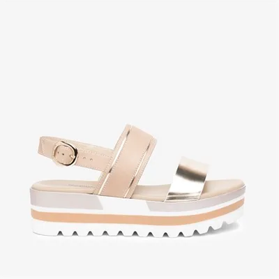 E218880D Sport Sandal Platino Champagne