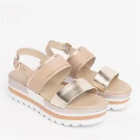 E218880D Sport Sandal Platino Champagne