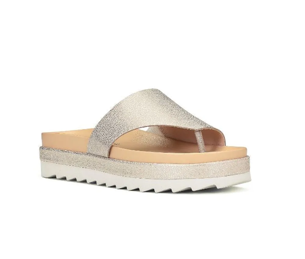 Lylaa Sandal Platino Leather
