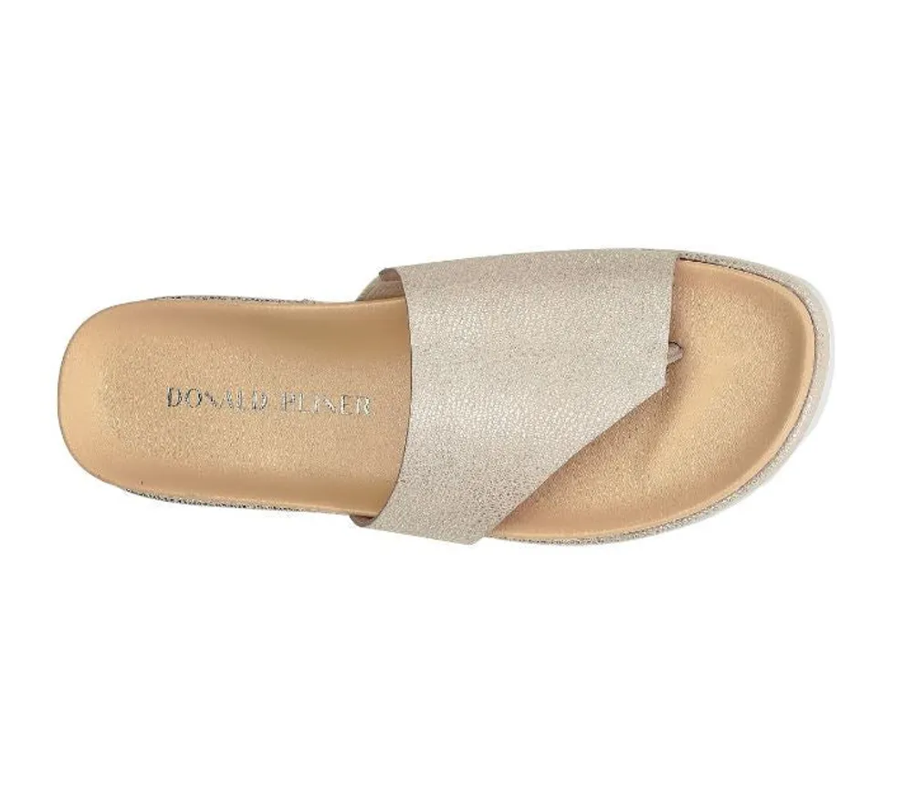 Lylaa Sandal Platino Leather
