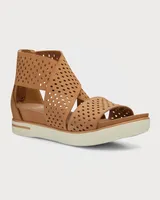 Sport Perforated Sandals Honey Nubuck