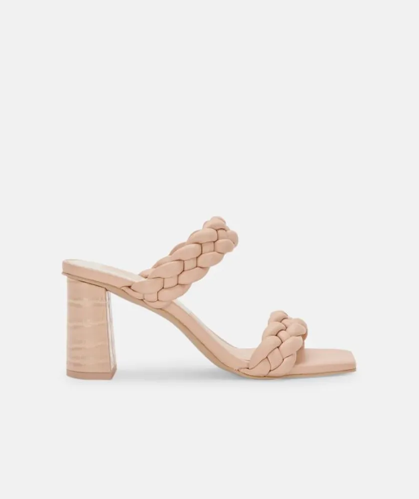 Paily Heels Cream Leather