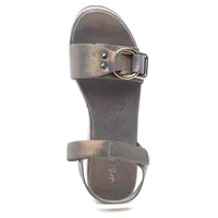 Quest Sandal Bronze Metallic Suede