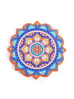 Mandala Ceramic Coaster
