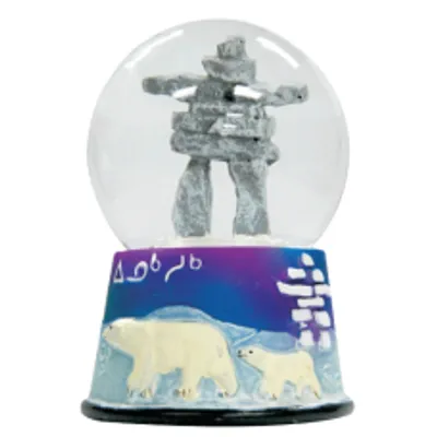 INUKSHUK SNOW GLOBE