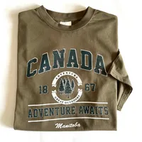 ADVENTURE AWAITS CANADA T-SHIRT