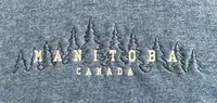 MANITOBA CANADA TREELINE EMBROIDERED HOODIE