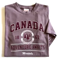 ADVENTURE AWAITS CANADA T-SHIRT