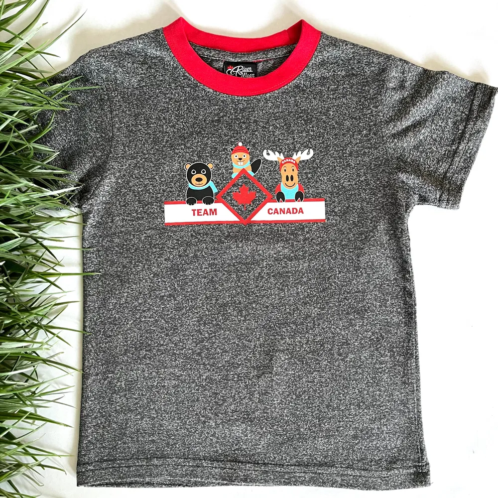 TEAM CANADA ANIMAL TODDLER T-SHIRT