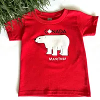 POLAR BEAR KIDS T-SHIRT