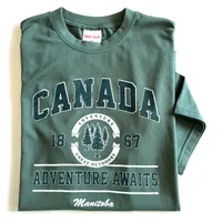 ADVENTURE AWAITS CANADA T-SHIRT