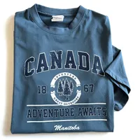 ADVENTURE AWAITS CANADA T-SHIRT