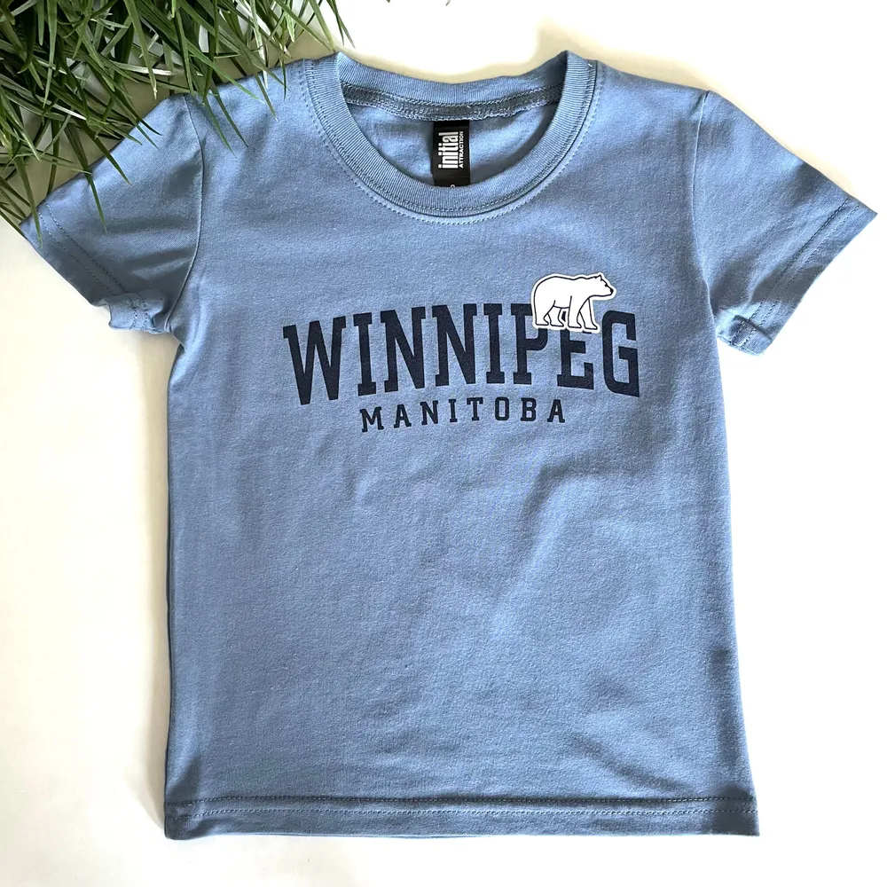 WINNIPEG MANITOBA POLAR BEAR TODDLER T-SHIRT