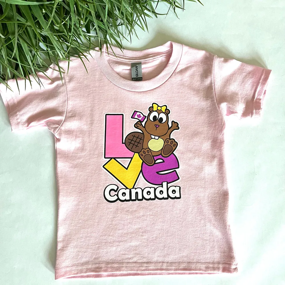 TODDLER BEAVER LOVE T-SHIRT