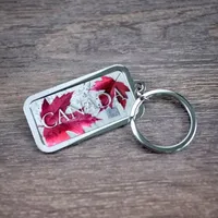 CANADA MAPLE LEAF KEYCHAIN