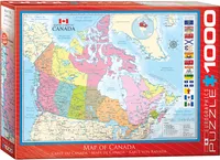 MAP OF CANADA PUZZLE