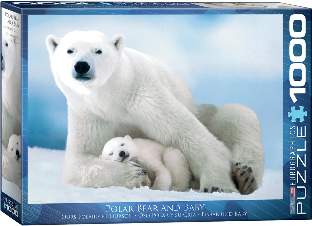 POLAR BEAR AND BABY PUZZLE