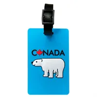 POLAR BEAR LUGGAGE TAG