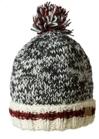 WOOL CABIN KNIT POM TOQUE