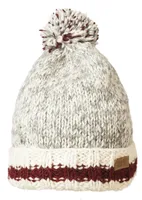 WOOL CABIN KNIT POM TOQUE