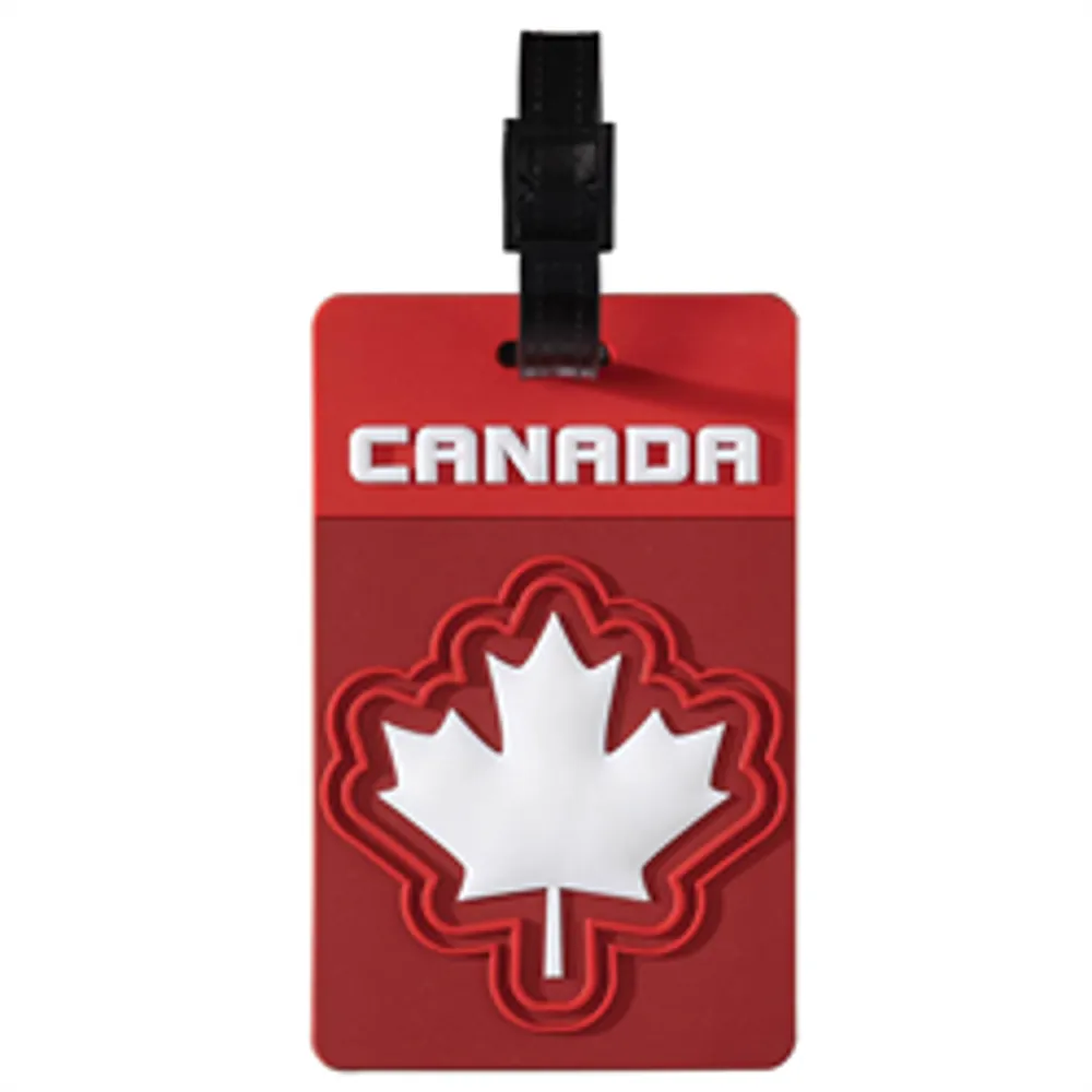 LUGGAGE TAG - MAPLE LEAF