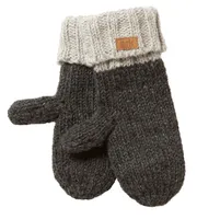 WOOL TEXTING MITTS