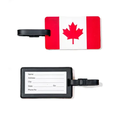 CANADA FLAG LUGGAGE TAG