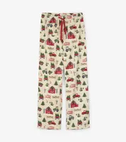 LITTLE BLUE HOUSE COUNTRY CHRISTMAS MENS PJ PANT