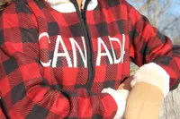 WOMEN'S PLAID CANADA JACKET