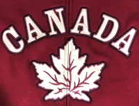 MAPLE LEAF ZIP UP HOODIE