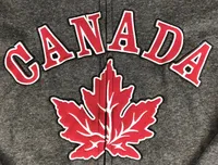 MAPLE LEAF ZIP UP HOODIE